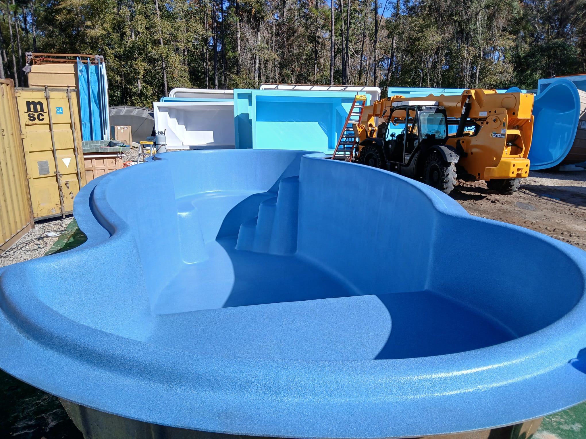 Fiberglass Pool Installation
